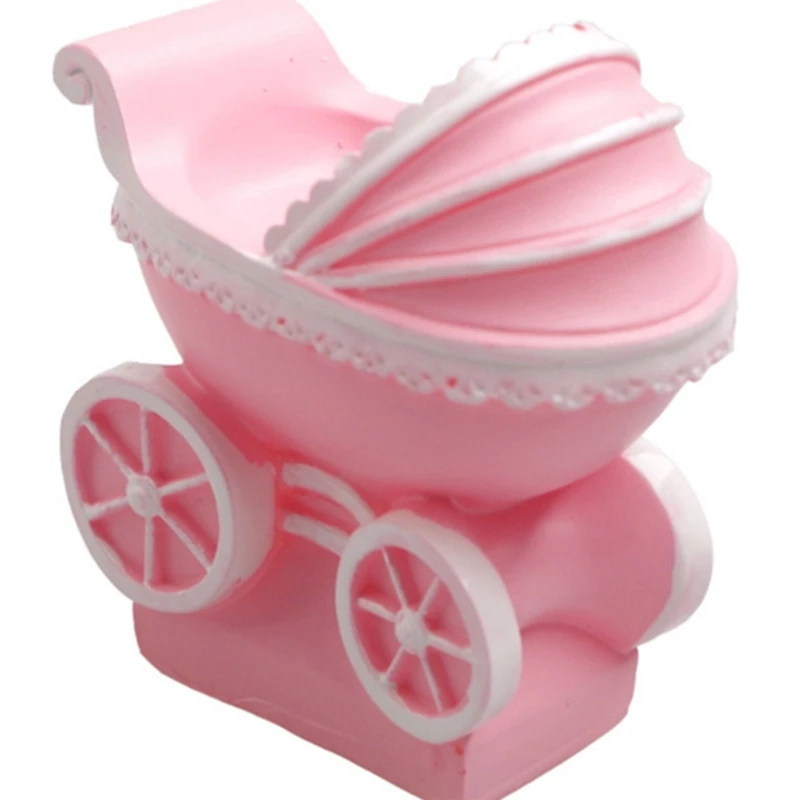 Exquisite Baby Stroller Shape Soap Making Supplies Cake Decorating Tools Silicone Mold Household Candle Molds Craft Tool