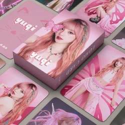 55Pcs/Box (G)I-DLE YUQI Album Selfie Lomo Cards Music Festival Dance Stage Cute Photocards Postcards Fans Collection Gifts