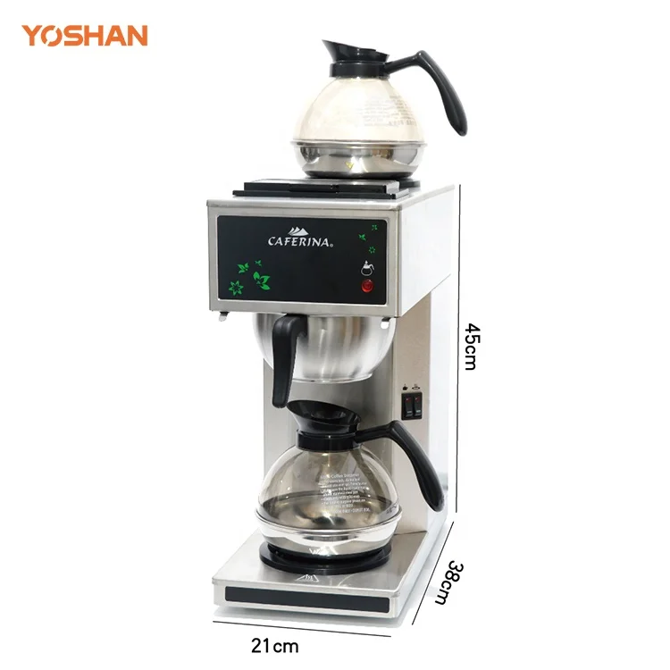 Best Selling 120 Cups Electric Tea Coffee Maker Drip Coffee Brewer for Home Restaurant Cafe