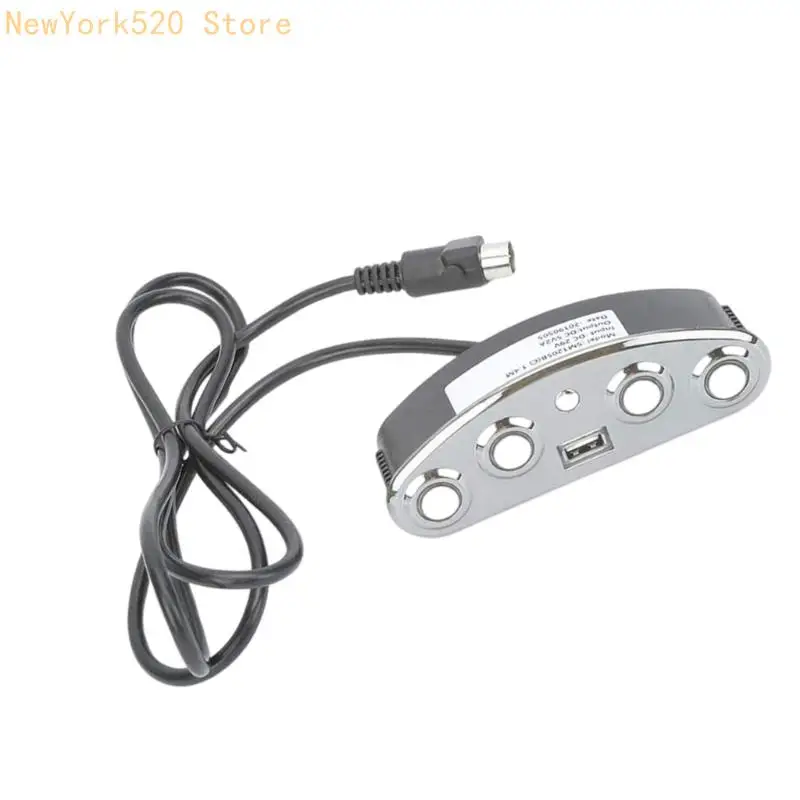 مفاتيح كرسي الطاقة N84C مع منفذ الشحن USB 5 زر التحكم في اليد