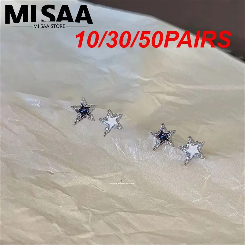 10/30/50PAIRS Irregular Earrings Comfortable To Wear Not Easily Oxidized 5g 1 Pair Jewelry And Accessories Earrings Wild