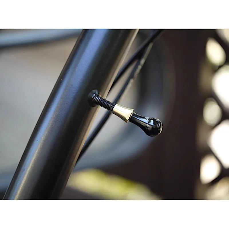UnionJack For Brompton Bicycle Head Tube Fixator Replace the Original Plastic Parts 2.7g
