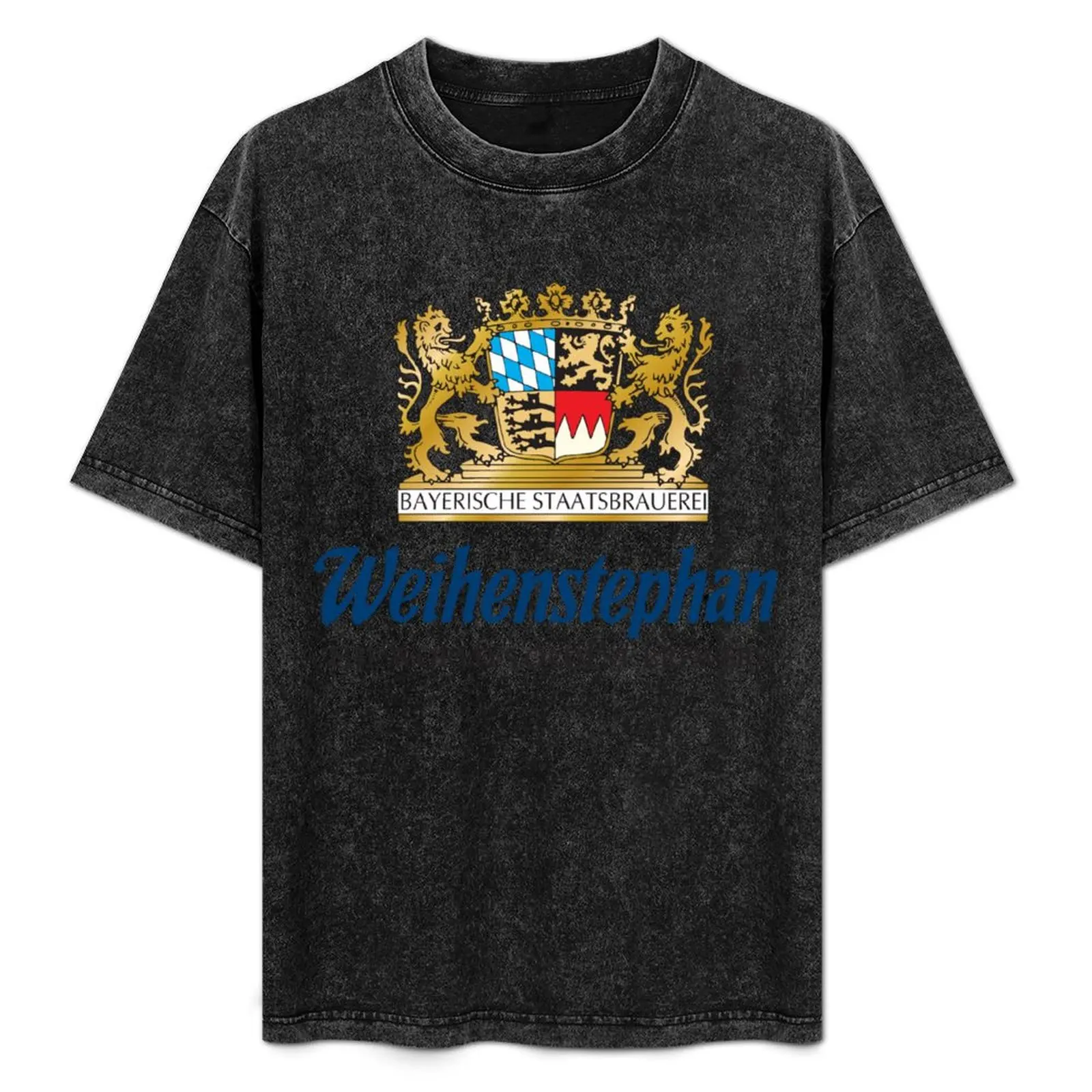 

Weihenstephan Brewery T-Shirt Retro Graphic Print T-Shirt