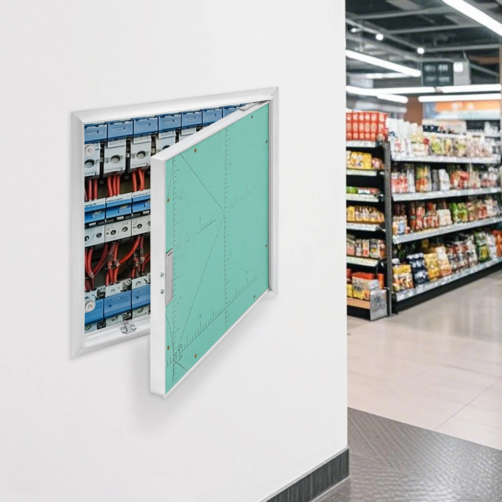 

Access Panel Aluminum Alloy Access Door Electrical Plumbing Inspection Service Door