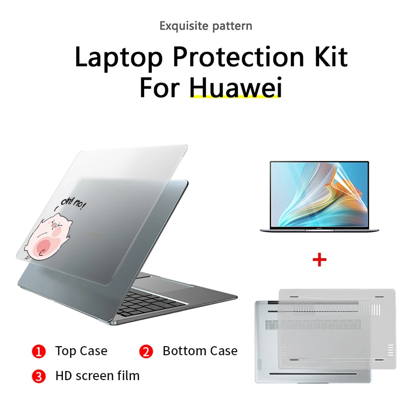 Laptop-Hülle für Huawei Mat ebook D14 D15 D16 Schutzhülle Laptop-Abdeckung Matebook13 13s/14s 16s matte Haut