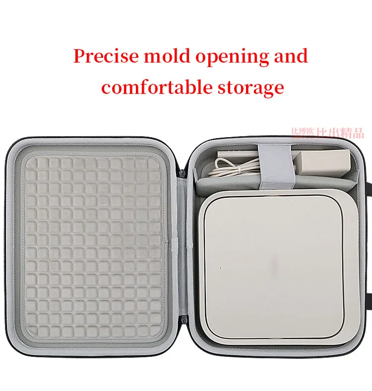 Tragbare Projektortasche für XGIMI Z9X Projektor, Harte EVA-Box Z9X MATE mit Schwenk-Neige-Schutz, Outdoor-Reise-Tragetasche – Detail 2