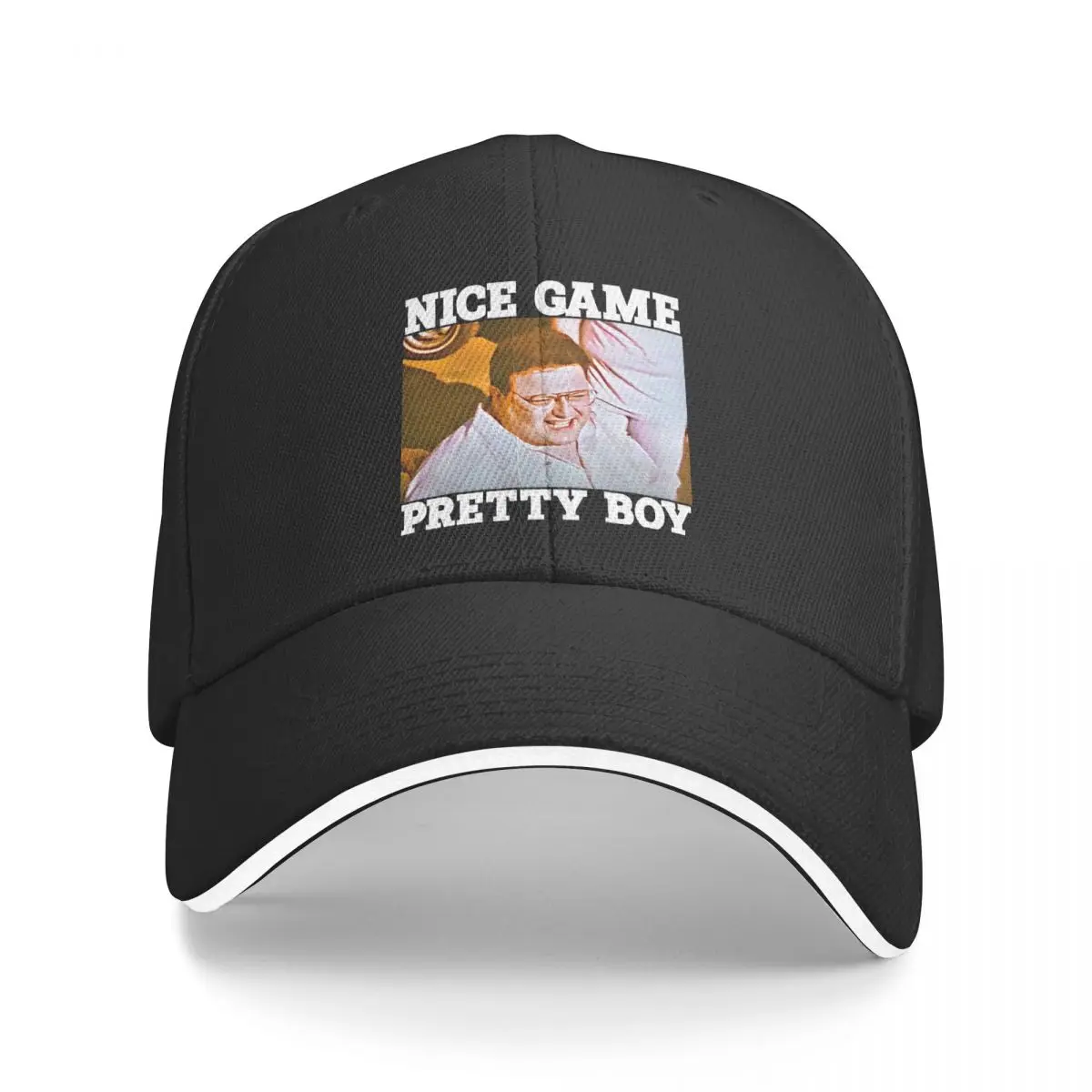 Nice Game Pretty Boy George Costanza Golf Cap Outfit Fashion Seinfeld 90s TV Headwear for Men Women Daily Summer Adjustable Fit