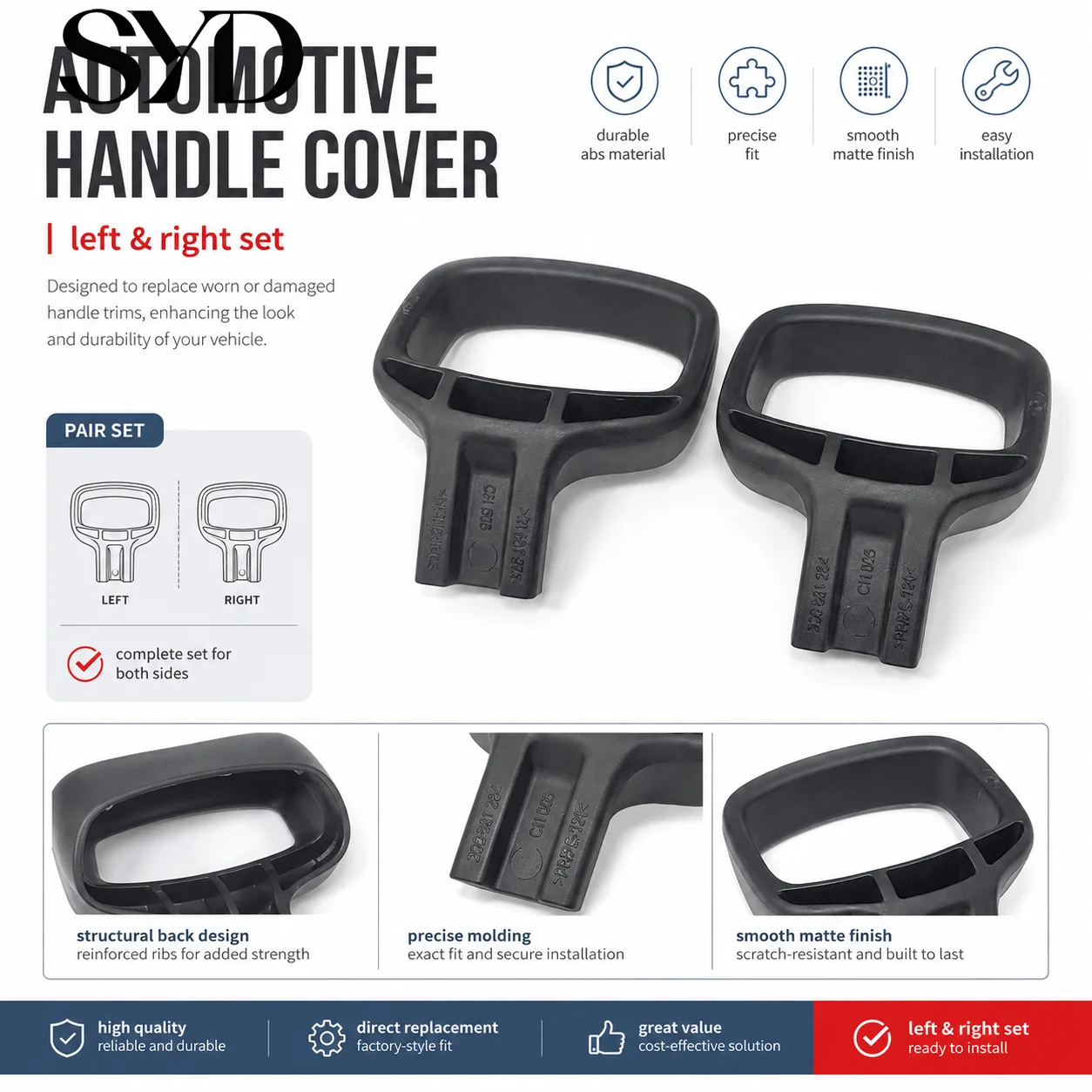2Pcs Car Front Seat Adjustment Handle Lever For VW Polo Main and Co‑Pilot Side Manual Seat Recline Adjuster Handle