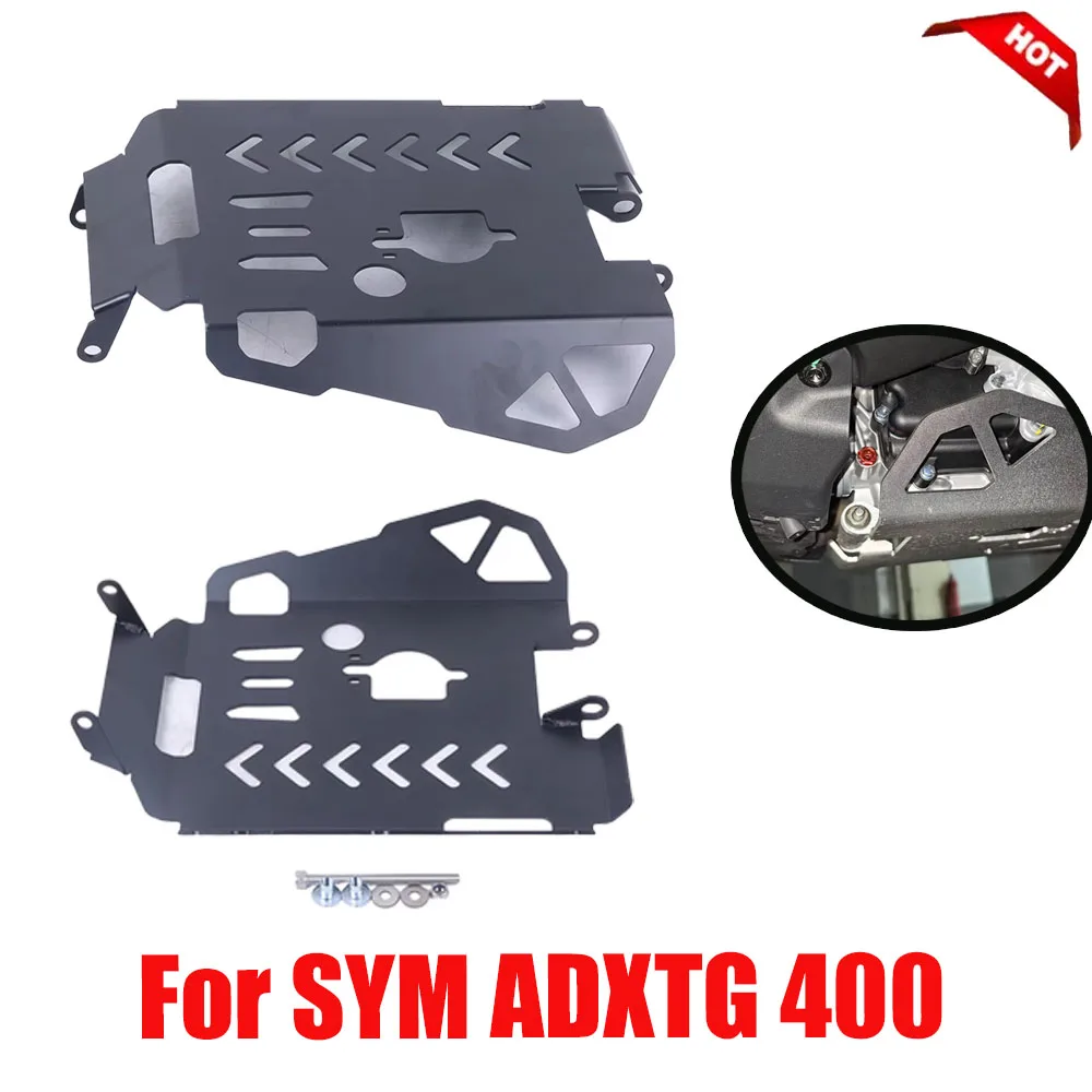 

For SYM ADXTG 400 ADXTG 400 Motorcycle Engine Bottom Guard Protection Cover Base Bash Plate Belly Pan Protector Skid Plate
