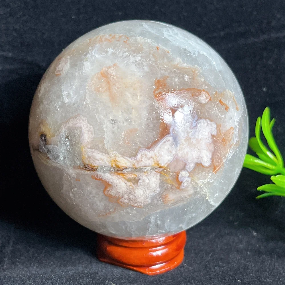 Cristallo naturale rosa ametista fiore agata sfera pietra pietra quarzo pietra preziosa minerale lucido decorazione gemma per la casa geode + supporto