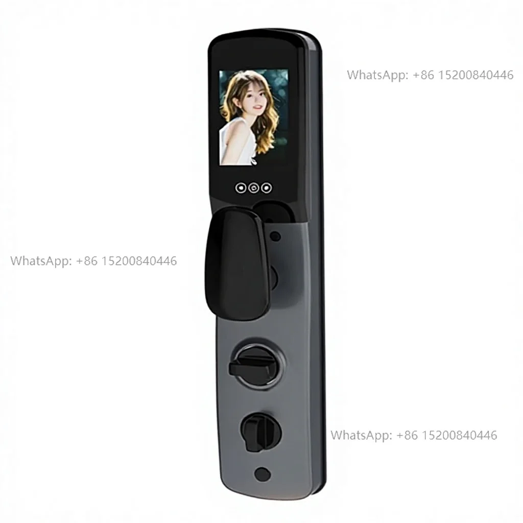 Full Automatic Smart Lock Inlaid Fingerprint and Password Home Smart Door Lock Electronic Model B86 Hotels