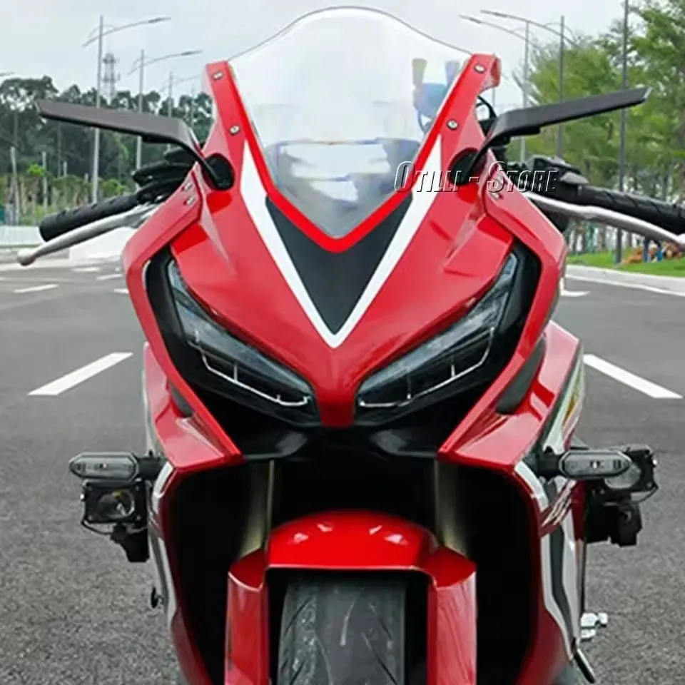 

For Honda CBR 650R CBR 650 R CBR650R NEW Accessories Mirror Wind Wing Adjustable Rotating Rearview Mirror Black 2019-2025 2024