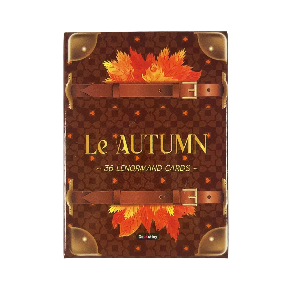 New Le Autumn Lenormand Cards Tarot Deck Board Game Tarot Card Funny Delicate Party Supplies for Family Party Gift ﻿ - view 5