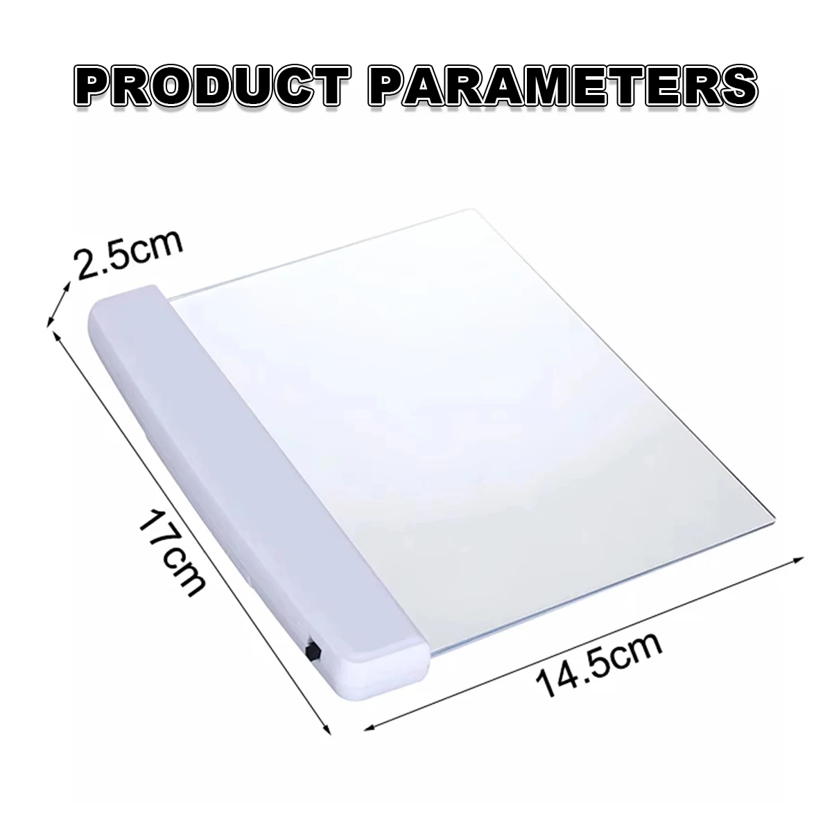 Flat Night Vision Reading Lamp Battery Reading Light Portable Led Light Book Night Led Panel Battery Operated Led Reading Pane