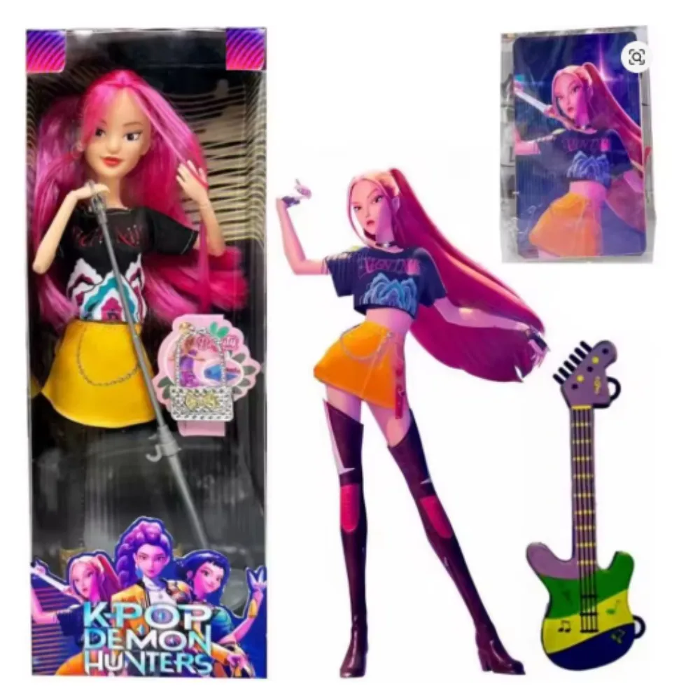 

Новая корейская волнистая кукла для девочек, группа K-POP, кукла для охоты ведьмы, игрушка Руми Миразаи, виниловая кукла, рождественский детский подарок на день рождения