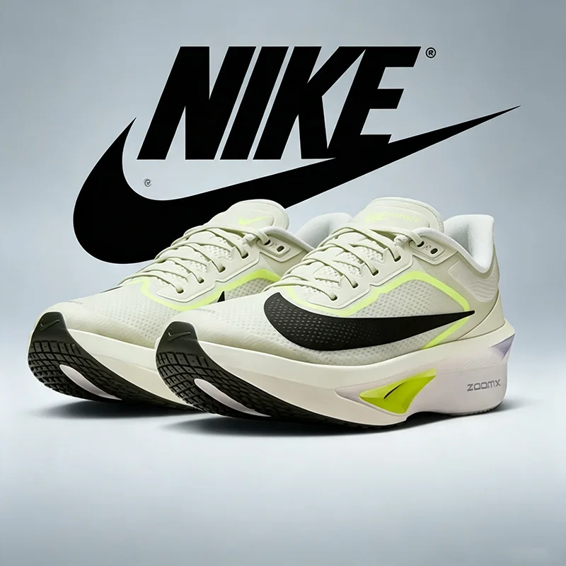 Nike Men's Carbon Plate Running Shoes ZOOM FLY 6 Cushioning and Breathable Mesh Outsole Sports Running Shoes FN8454-004