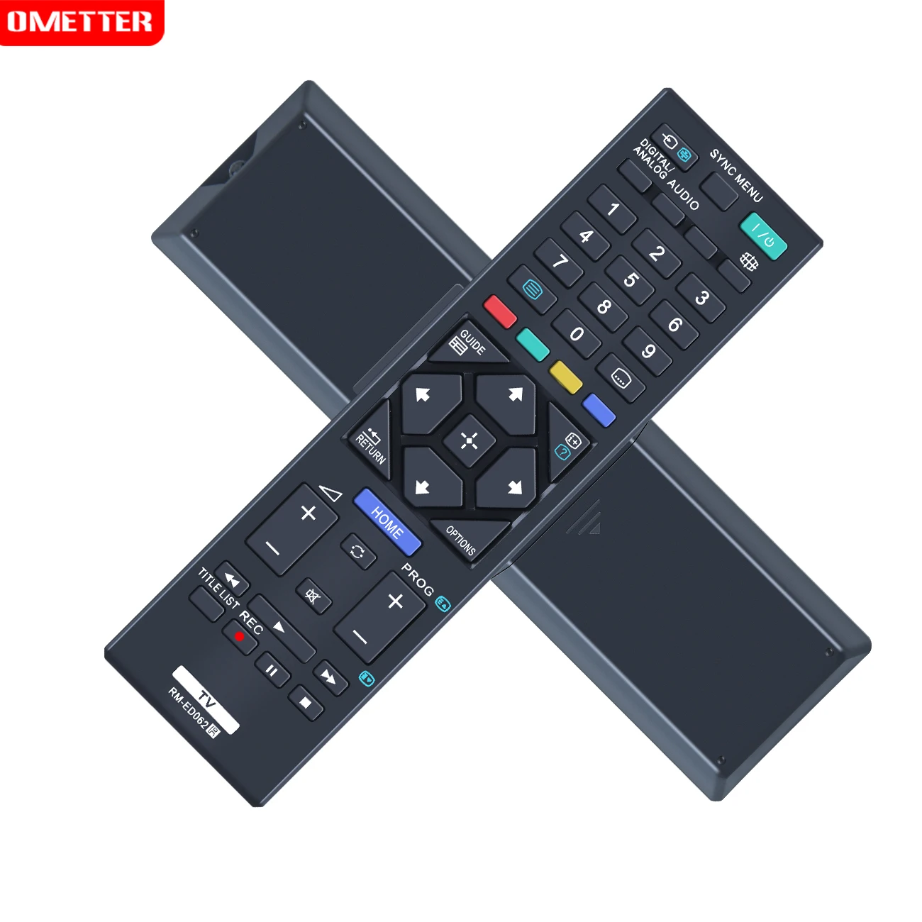 Accoona New Remote Control RM-ED062 Replace for Sony LCD Smart TV Remote KDL-40R485B KDL-40R480 KDL-32R430B