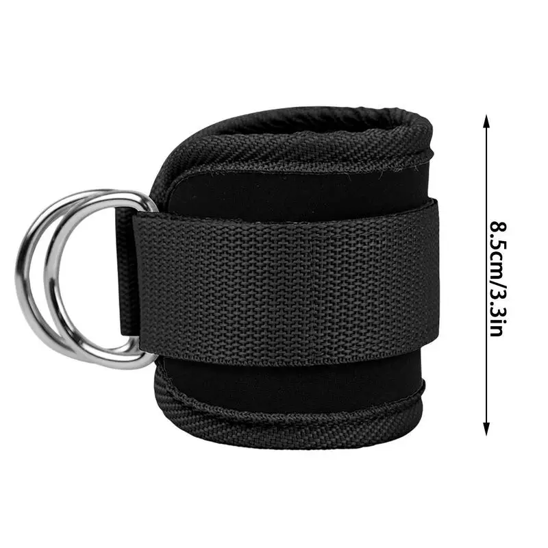 Ankle Straps Sweatproof Ankle Cuffs For Cable Machine Gym Straps Fitness Accessories For Legs Glutes Abs Hip Workouts Fits Women