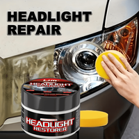 Car Headlight Restoration Kit Polishes & Waxes for Refurbishment, Yellowing Reduction,Oxidation Prevention & Defogging Enhances