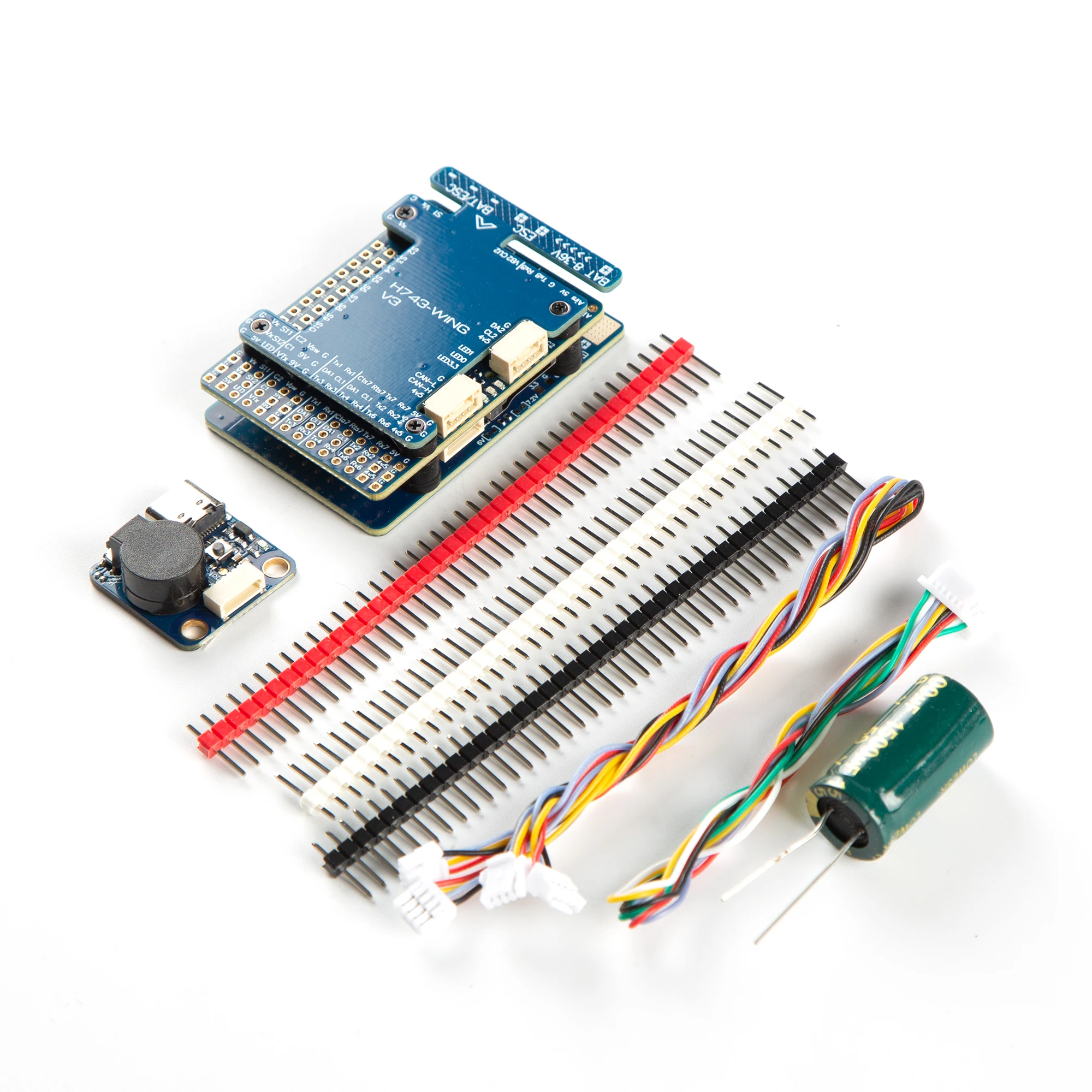 H743-WING V3 Vluchtcontroller STM32H743VIT6 Ingebouwde OSD Blackbox Dual Gyroscopen 3-8S MATEKH743 ArduPilot voor RC FPV Drones