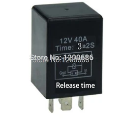 Normally Working ON YS020 FN 5S 10S delay turn off after switch turn off  30A Automotive 12V Time Delay Relay 5S 10S 1MIN 5MIN