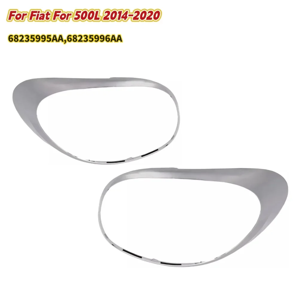

Накладка на задний фонарь для Fiat 500L 2014 2015 2016 2017 2018 2019 2020 68235995 АА 68235996 AA Серебряный Хром