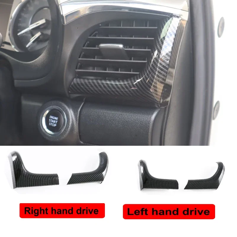 

Для Toyota Hilux Hilux REVO 2024 2025 ABS внутренняя передняя приборная панель боковая крышка розетки кондиционера боковая крышка вентиляционного отверстия переменного тока