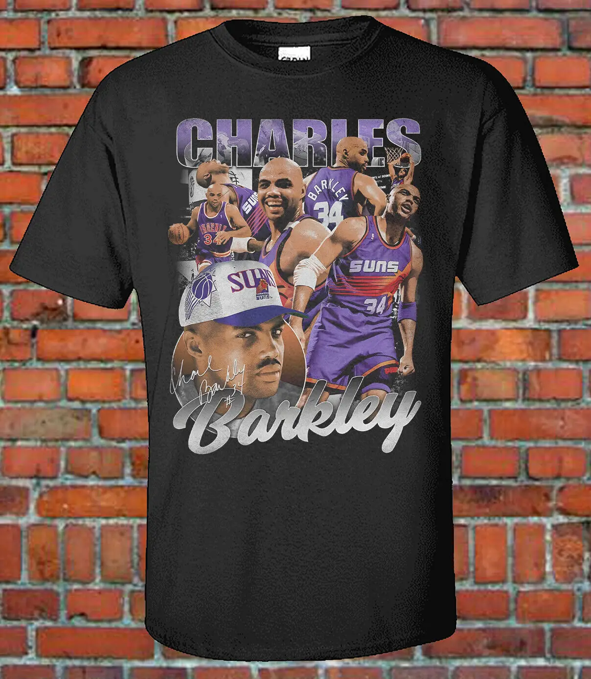 Barkley Bootleg Style 90s Graphic T shirt