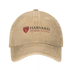 Harvard Medical School Baseball Caps Fashion Denim Hats Outdoor Adjustable Casquette Hip Hop Baseball Cowboy Hat for Men Women