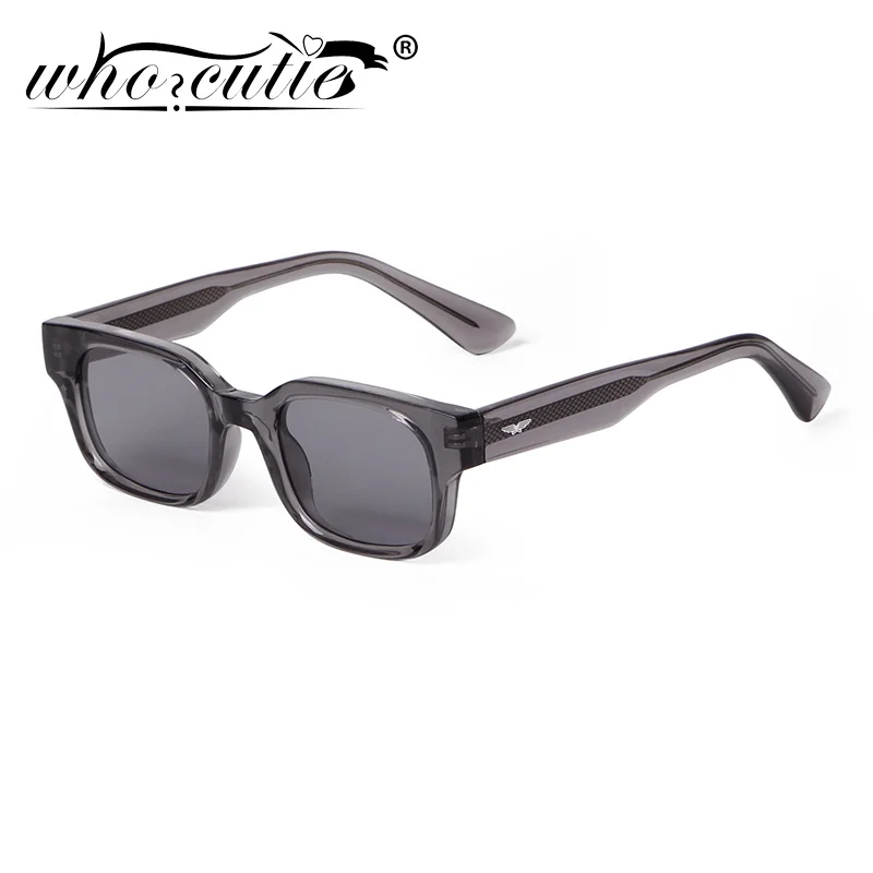Fashion Square Sunglasses Women Brand Design CP Inner Temple TR Frame Men Sun Glasses Retro Rivets Men Shades Eyewear UV Female