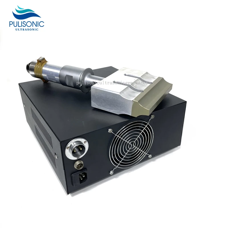 150x12MM Aluminum Horn Ultrasonic Welder Drive Power Supply And Piezoelectric Sensor 20K 2000W