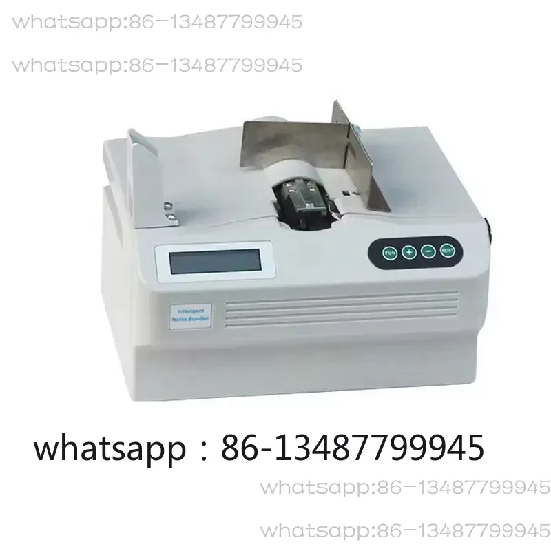 220V/110V Banknote Tying machine Intelligent Induction Strapping machine Hot Melt Paper Belt Binding Machine