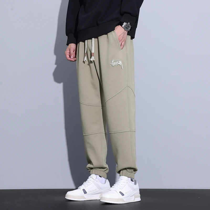 تشغيل السراويل المراهقين تشغيل طماق الرجال الرياضة لمسافات طويلة تشغيل السراويل الطويلة بناطيل كاجوال Sweatpants ربيع الخريف #5