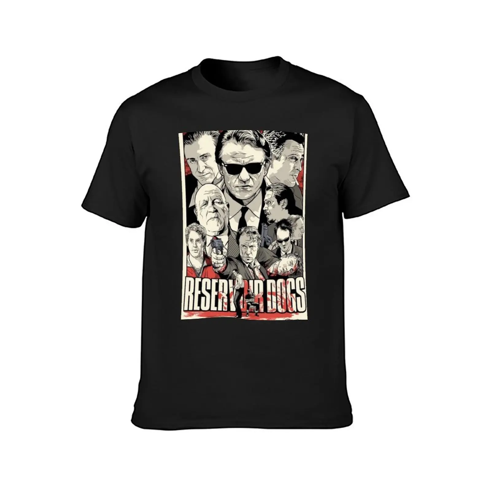 Reservoir Dogs T-Shirt plus size tops blacks oversized heavy weight t shirts for men