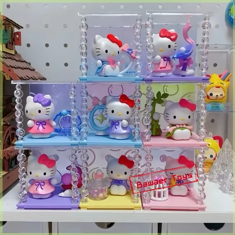 

Подлинная серия Sanrio Pearl Light Dream Shadow, модная слепая коробка, экшн-фигурка, кукла, украшение для рабочего стола, мультяшная игрушка, подарки на день рождения