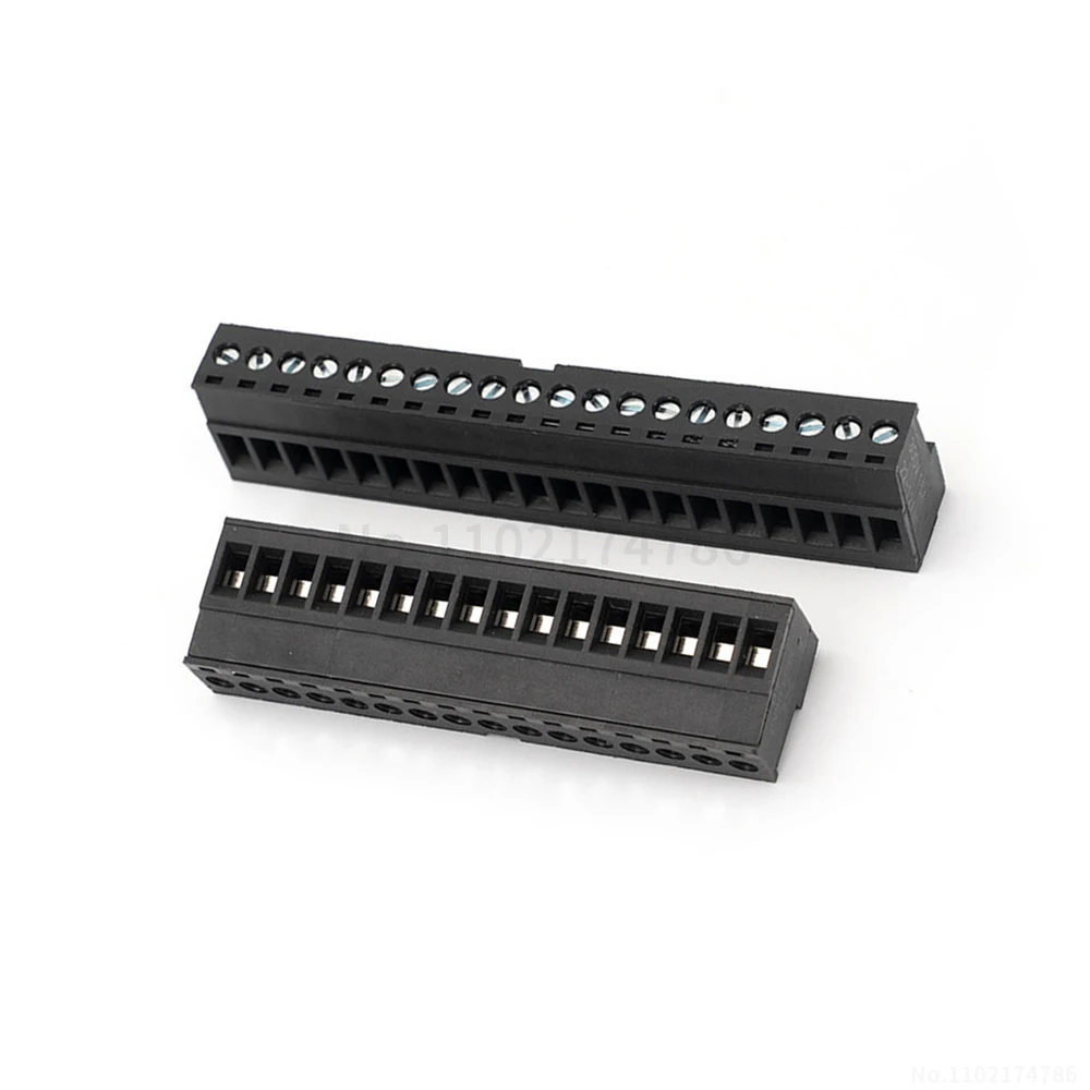(1 pcs) 2EDGKG - 4.0mm pitch plug 2~20P PLC terminal block terminal blocks 15EDGKG 4.0