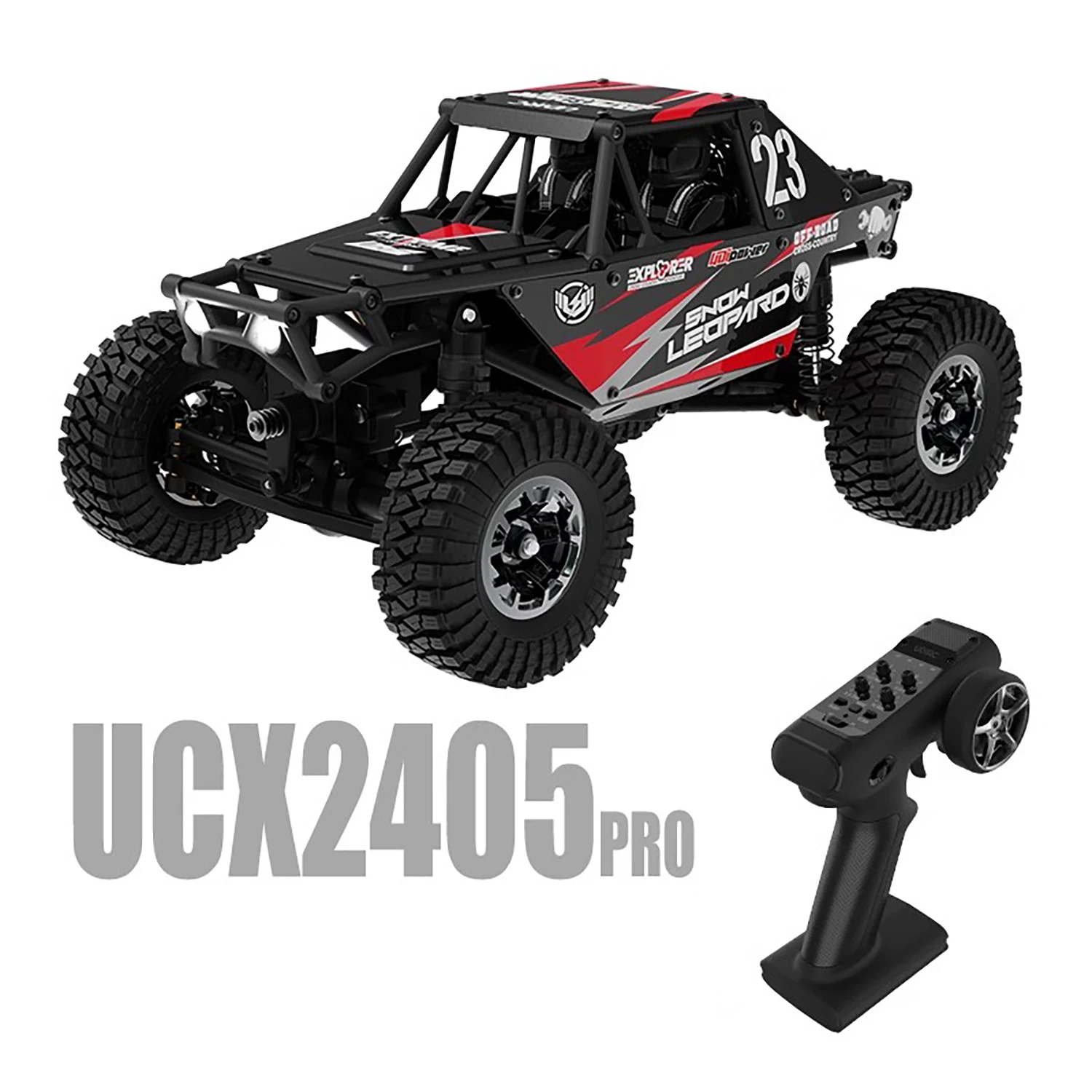 1/24 UdiRC UCX2405 PRO RC voitures RC chenille 2.4G 4WD moteur sans balais ESC radiocommandé RC Rock véhicules tout-terrain modèle de jouets RC