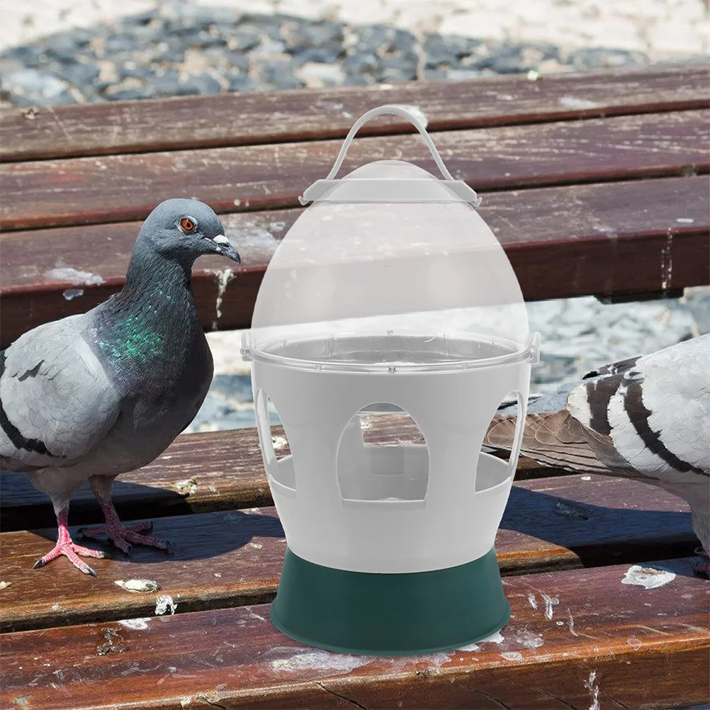 

Automatic Pigeon Water Feeder Plastic Large Capacity Removable Bird Water Dispenser Cage Accessory Chicken Waterer