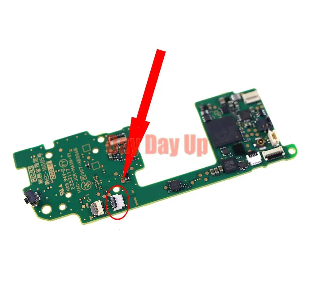1 Buah Soket Pita Pengganti untuk Suku Cadang Perbaikan Motherboard Soket Joystick 3D Konsol Joy Con Sakelar Nintendo