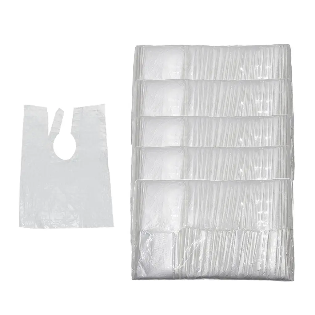 

Disposable Hair Cutting Gowns Barber Shop Gown Apron Hairdressing