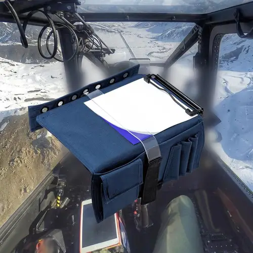 Imagen 2 del producto Rodillera piloto práctica multifuncional portátil tabla de correa de pierna de aviación