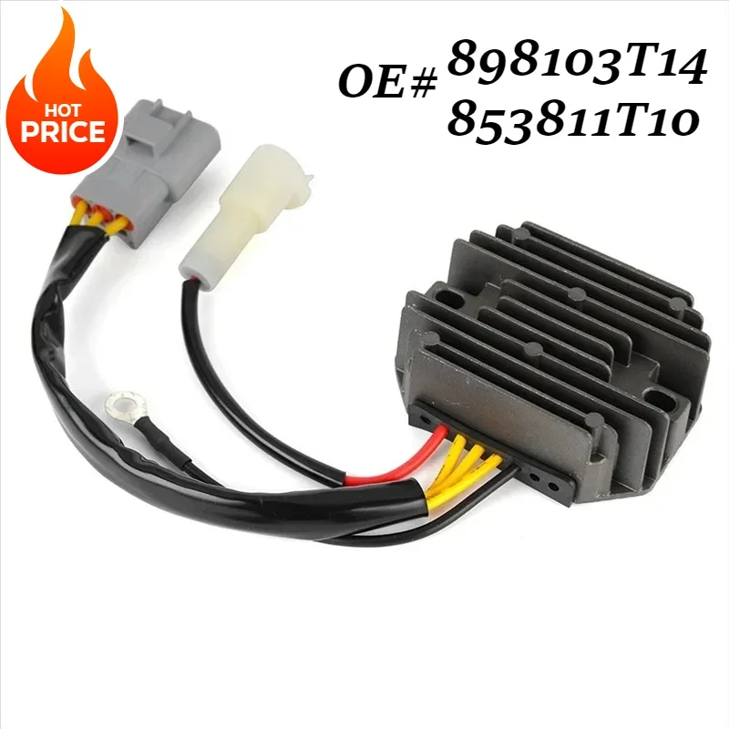 

A48M-Professional 898103T14 853811T10 Rectifier Voltage Regulator Motorcycle for Tohatsu MFS25 MFS25B MFS30 MFS30B