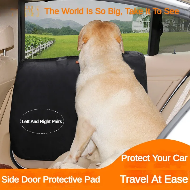 Pet Dog Car Supplies, Car Protective Covers, Door Protective Mats, Anti Scratch and Anti Drool Pet Car Protective Mats