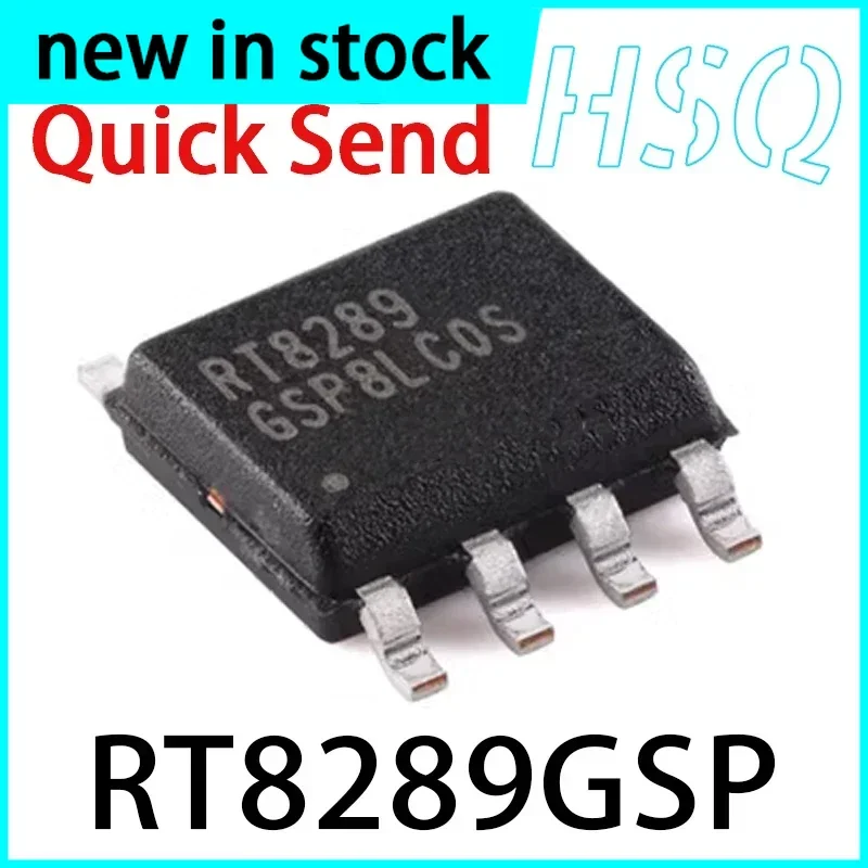 5PCS RT8289 RT8289GSP SOP8 Chip IC de fuente de alimentación CC a CC ajustable con función reductora