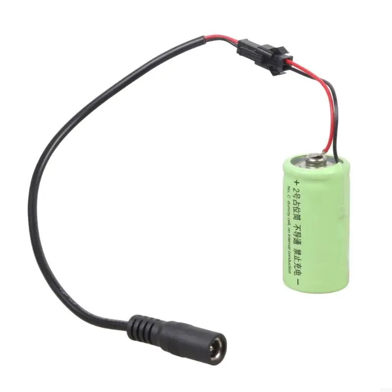 LR14 C Size 0V Battery Eliminators with DC5525 5521 for DIY Electronics Power 83CE