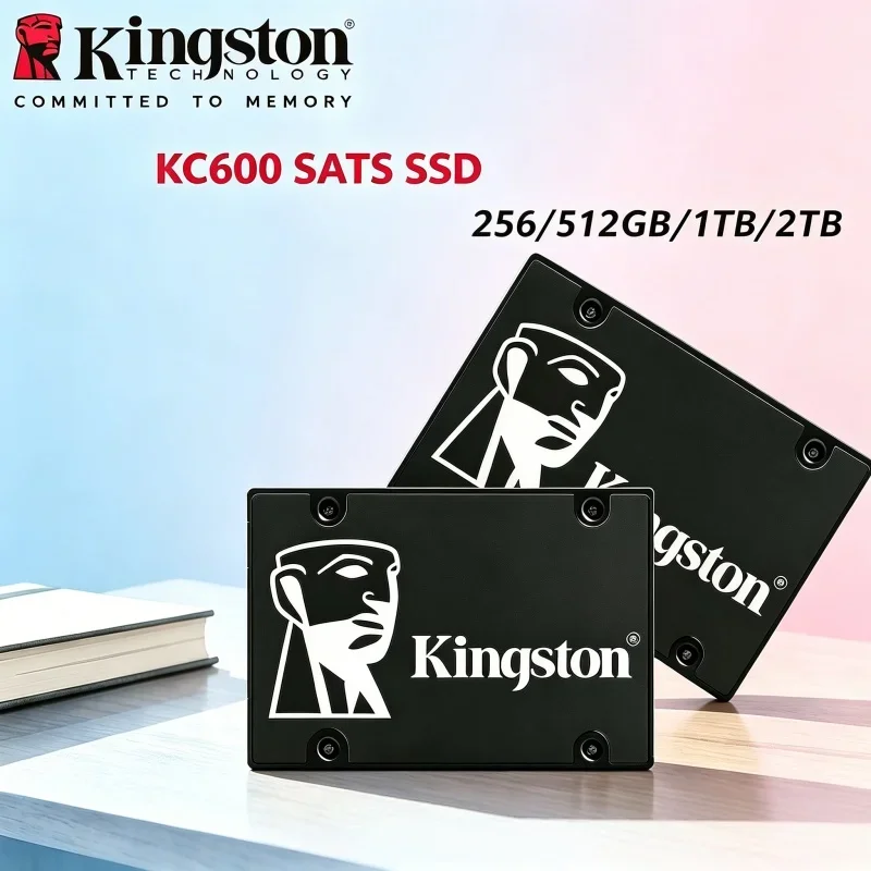 Kingston Imperishable Thermally-Stable KC600 SSD 1TB 256GB 512GB 2TB SATA 3 2.5 Inch Internal Solid State Drive HDD Hard Disk