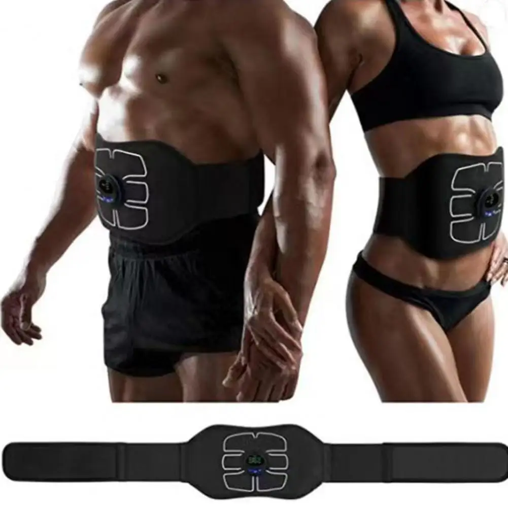 Pulse Abdominal Toner Lightweight Ab Stimulator Electronic Muscle Stimulator for Home Gym Workout Abdominal Toning Belt for Men