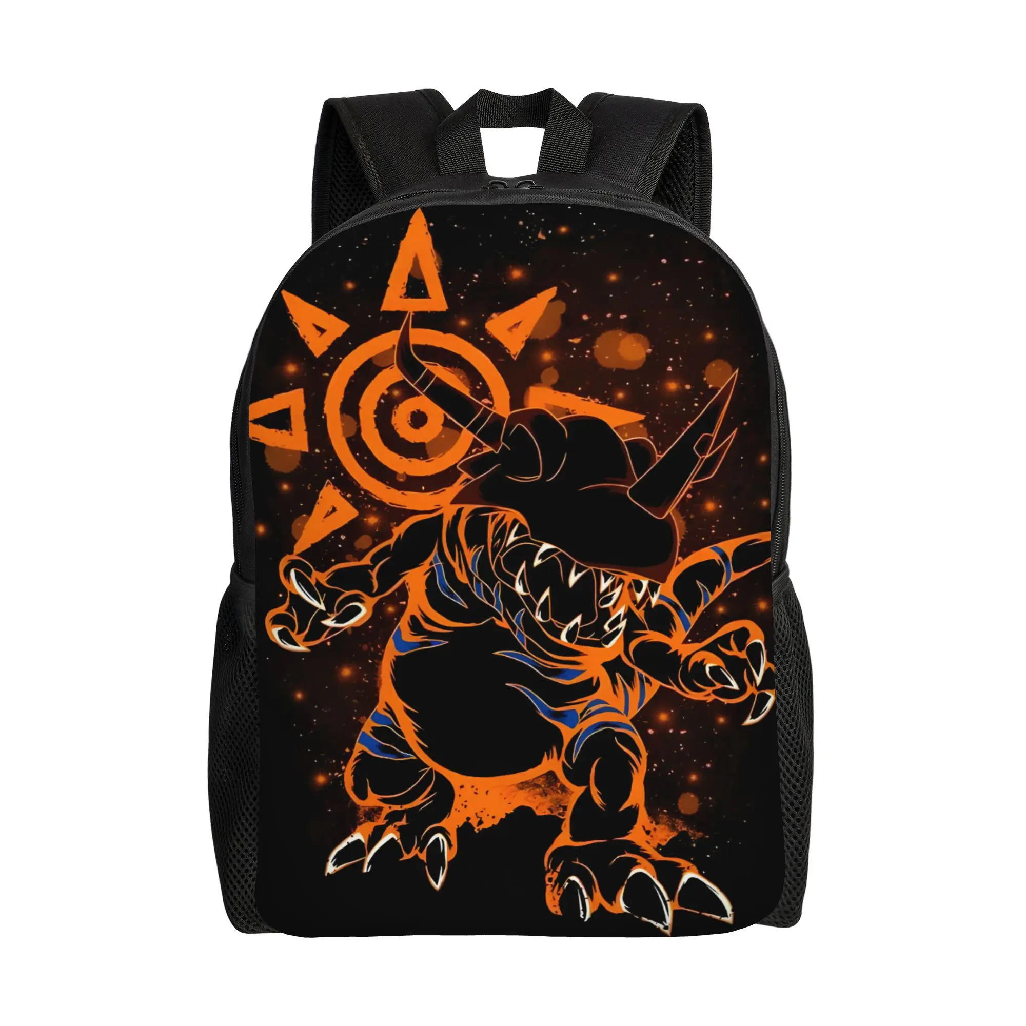 1Piece Backpack Greymon New School Year Storage Bag Camping  Digimon Anime Gift New Term Starts