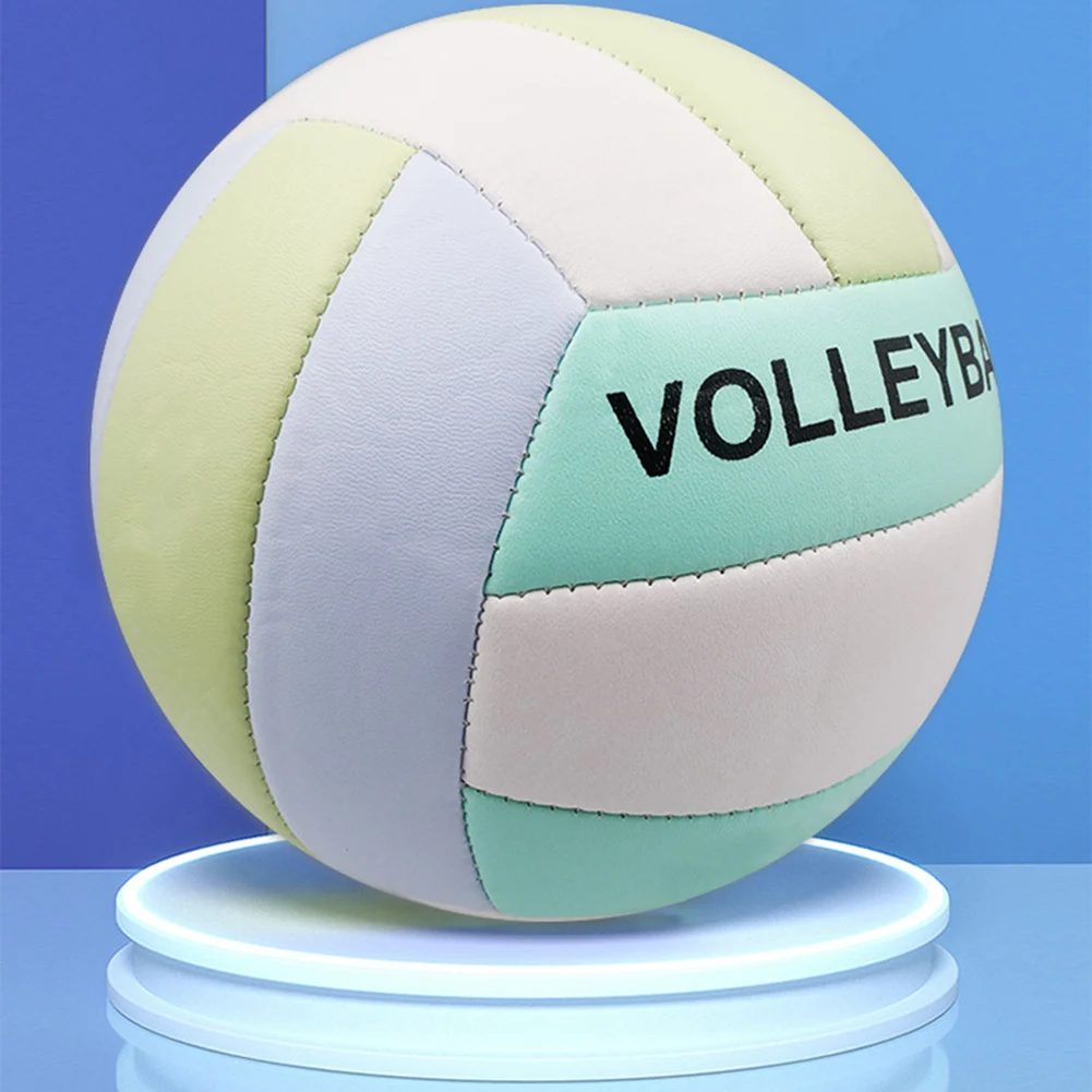 Size 5 Volleyball Rubber Liner 23cm Soft Non-slip Wear-resistant Beach Game Volleyball For Outdoor Indoor Training 2024 Hot Sale