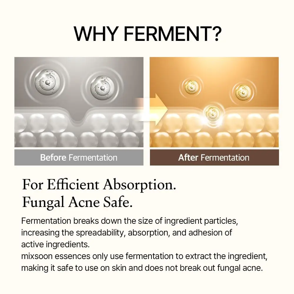 Mixsoon Bean Essence مقشر مرطب للعناية بالبشرة الكورية مصل حمض الهيالورونيك الزجاجي (1.6 أونصة سائلة (عبوة من 1) 50 مل #6